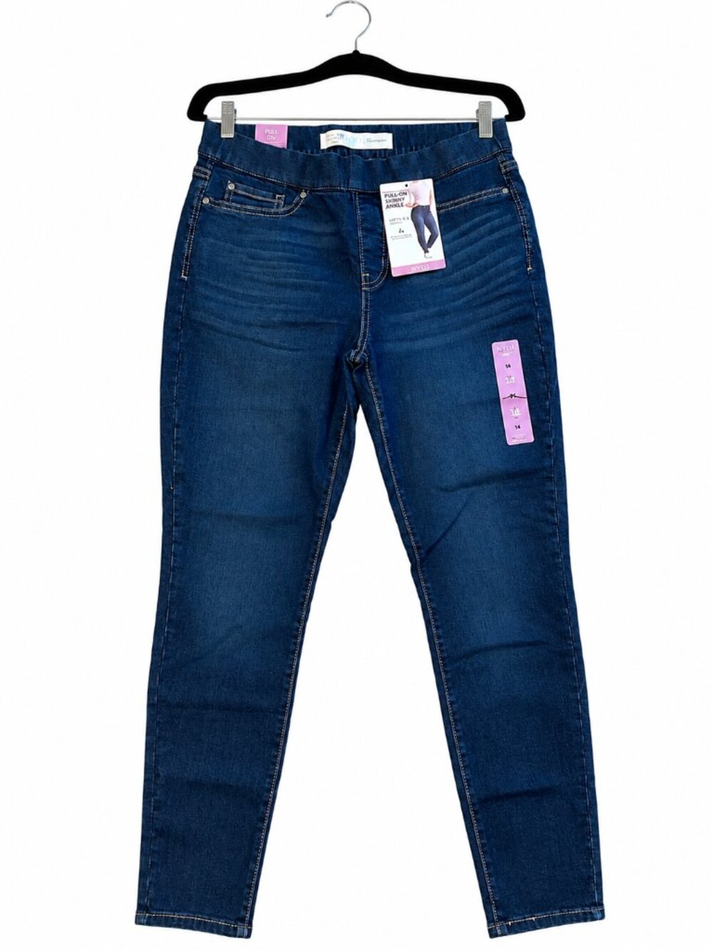 Signature by Levi Strauss Gold Pull-On Skinny Jeans 6S W28 L28 NWT